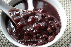 Azuki Black Glutinous Rice Porridge Sweet Soup Asian Desserts Rice Porridge