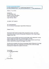 99 contoh surat cinta romantis untuk senior & pasangan. Contoh Surat Perpanjangan Waktu Pdf Document