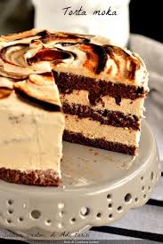 Torta Moka Con Crema Senza Cottura E Pan Di Spagna Al Cacao Morbida Cremosissima E Facile A Prova Di Principiante Ricette Dolci Dolci Torte