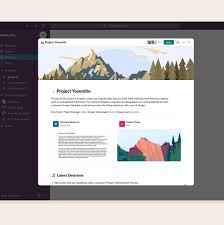Slack Canvas document view