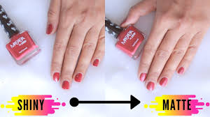 Make any nail polish matte!hey guys, welcome back to my channel! Hack Convert Any Shiny Nail Polish Into Matte Finish à¤¹ à¤¦ Without Cornflour Omnistyles Youtube