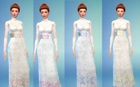 The queen of lace is a dress grabbed straight from the sims 3 and converted to the sims 4, so you can be sure that it will fit in with the sims style just fine. Mod The Sims Isabella S Wedding Dress