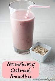 Why it's a good idea to drink milk during pregnancy? Strawberry Oatmeal Smoothie Yummy Healthy Easy