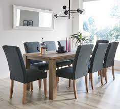 What kind of chairs are in 7 piece dining sets? Toronto 8 Seater Dining Set With Parker Chairs Fantastic Furniture