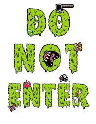 Films, papers, 3m vinyl wrap and more for creating vehicle graphics, signs, wall and floor graphics, banners and more. Creepy Free Printable Sign Do Not Enter Just Plum Crazy