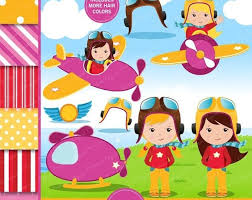 Airplane birthday party banner, printable airplane birthday banner, plane, diy, digital, personalized, red, blue, stripes, decorations. Pilot Clipart Little Pilot Clipart Airplane Clipart Etsy In 2021 Birthday Party Clipart Clip Art Party Clipart