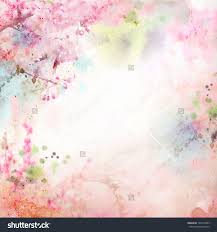 scenic watercolor background floral composition sakura watercolor background floral watercolor floral background