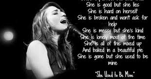Musicmonday She Used To Be Mine Sara Bareilles Be Mine Lyrics Sara Bareilles Lyrics Sara Bareilles