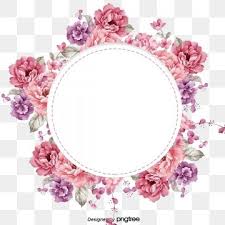 Fragile Flower Circle Big Flower Group Purple Pink Png And Psd Flower Clipart Flower Png Images Pink Pattern Background