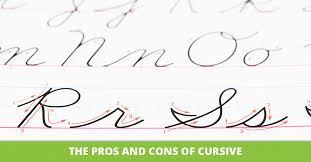 Cursive writing one to ten. The Pros And Cons Of Cursive Aop Homeschooling