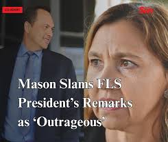 Ms Mason stated that it was inappropriate for the head of Fiji's legal  association to question the credibility of the Commission of Inquiry.  𝘾𝙇𝙄𝘾𝙆 𝙏𝙃𝙀 𝙇𝙄𝙉𝙆 𝙏𝙊 𝙍𝙀𝘼𝘿 𝙈𝙊𝙍𝙀 𝙊𝙉 𝙏𝙃𝙄𝙎 𝙎𝙏𝙊𝙍𝙔: