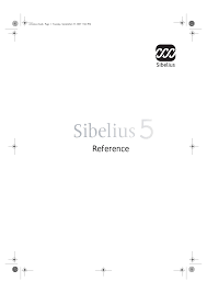 sibelius reference manualzz com