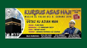 Tata cara umroh dan bacaannya yang benar: Ustaz Hj Azian Man Kursus Asas Haji 2019 Siri 01 Youtube