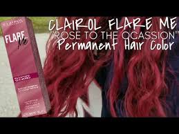 Clairol Flare Me Dark Color Chart Bedowntowndaytona Com