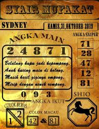 Syair Sydney 31 10 2019 10 Things Sydney Bandar