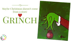The most common grinch hand holding ornament svg material is birch. How To Paint The Grinch Holding An Ornament Youtube
