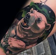 60 Polar Bear Tattoo Designs For Men Arctic Ink Ideas Polar Bear Tattoo Bear Tattoo Designs Bear Tattoos