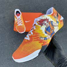 Majin buu's adidas dragon ball z kamanda is releasing in november. Dragon Ball Z Orange Goku Nike Metcons B Street Shoes