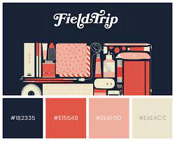 See more ideas related to ao warm and bold color palette in the category link below Vintage Color Palettes For Your Website By Clara Le Medium