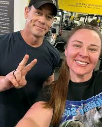 John Cena at the gym in Vancouver.
