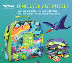 Mideer garage puzzle this puzzle depicts the animals busy repairing the car in the car repair shop. Gift Box Puzzle Mideer 104 Pieces Jigsaw Puzzle