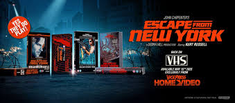 Escape From New York On VHS & Posters | Vice Press Home Video