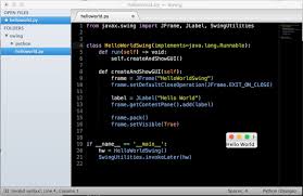 Beeware allows you to write your app in python and release it on multiple platforms. Beeware On Twitter Think That Voc Is Just For Android Think Again It Will Work With Any Java Api Here S A Swing App