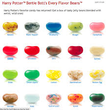 jelly belly harry potter bertie botts every flavor bean jan