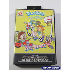 Play as the cast of tiny toon characters as you play different sport events like marathons, bungee jumping, soccer, golf, and more. Buy Tiny Toon Adventures Acme All Stars Sega Megadrive Pal Euro Occasion Game Megadrive 108351 Trader Games Shop Play Ret