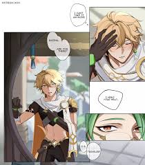 Yaoi porn comics Genshin Impact – Necessary help. Pairing: Baizhu & Aether