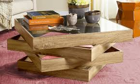 Diameter 50 cm x height 41 cm. Geometric Wood Coffee Table From Aed 749 A To Z Furniture