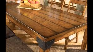 Havertys rustic dining room table. Rustic Dining Room Tables Ideas Youtube