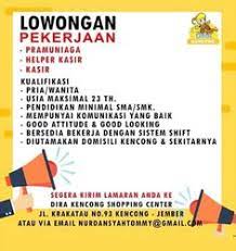 Aug 01, 2021 · lowongan terbaru kategori pilih kategori.bandung 2 === 1 1s 1 2019 2 3 1 aaloker 80 acegg 1 aceh 119 agustus 1 ambon 20 april 2021 1 asuransi 12 badung 4 balaraja 1 bali 66 balikpapan 187 bandar lampung 67 bandung 643 bandung jakarta 1 banfung 1 bangka belitung 10 banjar 1 banjarbaru 2 banjarmasin 110 banjarnegara 3 bank 1147 bank. 60 Ide Loker Jember 2020 Organisasi Sosial Pemerintah Universitas