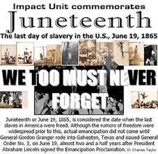Juneteenth is the oldest nationally celebrated commemoration of the ending of slavery in the united i'd like to know whether i should wish people a happy juneteenth, whether i should wish it to black. S6k Real University The Meaning Of Juneteenth Freedom Juneteenth Day Black History Facts Black Fact