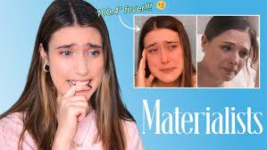 I Auditioned For Materialists WHILE SICK! 🤒 (reacting to my tape)