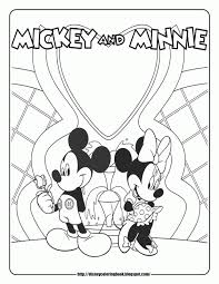 These black and white mickey mouse coloring pages are free. Minnie And Mickey Mouse Coloring Pages Coloring Home