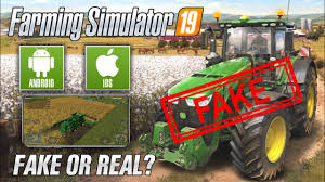 Farming Simulator 2019 Fs 19 For Android Ios It S Fake Youtube