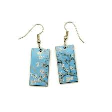Large blossom branches like this against a blue sky were one of van gogh's favourite subjects. Van Gogh Almond Blossoms Earrings Dangle Drop Earrings Earrings Xn Kopsch Orthopdie 7nb De