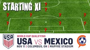 Coverage begins at 9pm et on univision, tudn, cbs sports. Projecting The Usmnt Starting Xi Vs Mexico Cincinnati Soccer Talk