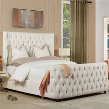 Shop for white tufted bed beds at pricegrabber. Brooklyn Queen Tufted Bed Antique White 2559 879 3