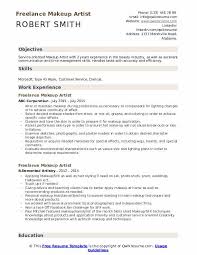 Freelance Makeup Artist Resume Samples Qwikresume