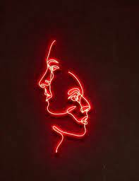 Neon Red Facetime App Icon Neon Wall Art Neon Wallpaper Neon Signs