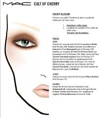 Mystical Make Up And Beauty Face Charts Mac Cosmetics