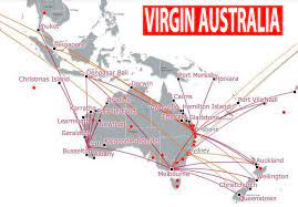 Virgin Australia Route Map Civil Aviation: Virgin Australia Routes Map