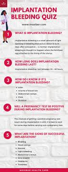 Even during implantation, a woman has clear and ample discharge. Brown Discharge