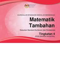 Kayan atau cikgu nizam sentiasa men. Dskp Kssm Additional Mathematics Form 4 Pdf