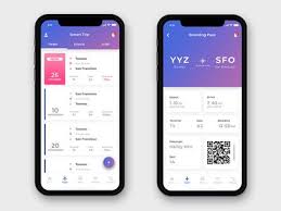 Iphone X Flight Concept Ios App Design Android Design Mobile App Design