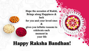 A sister is a gift to the heart, a friend to the spirit, a golden thread. Happy Raksha Bandhan Quote Wishes Message Ritiriwaz