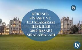 Sizler için düzenlediğimiz puanlara aşağıdaki tablodan ulaşabilirsiniz 2021 tyt ayt (yks) taban puanları ve başarı sıralamaları aşağıdaki gibidir. Kuresel Siyaset Ve Uluslararasi Iliskiler 2019 Taban Puanlari Ve Basari Siralamalari
