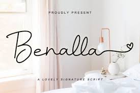 Benalla Font By Aen Creative Studio Creative Fabrica Easy Fonts Creative Studio Fonts